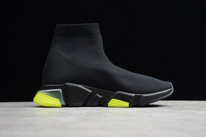 Balenciaga Speed Knit Black/Green-Clear