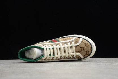 Gucci Tennis 1977 High Top Light Brown