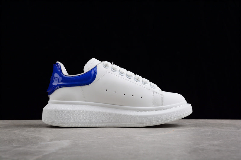 Alexander McQueen Oversized White-Gloss Blue