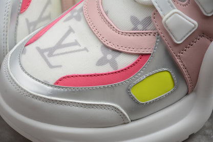 Louis Vuitton Archlight Trainer White Pink