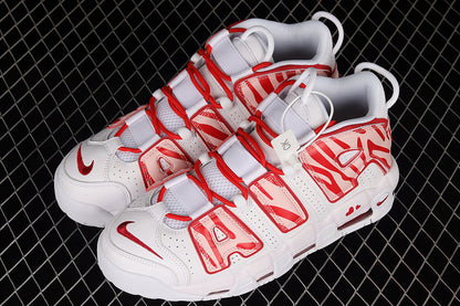 Air More Uptempo 96 QS White/Varsity Red-Soft Pink