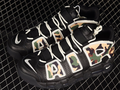 Air More Uptempo 96 QS Black/Camo-White