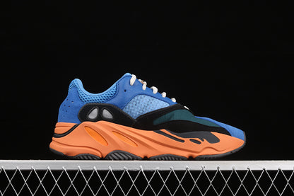 Adidas Yeezy Boost 700 Bright Blue/Core Black-Orange