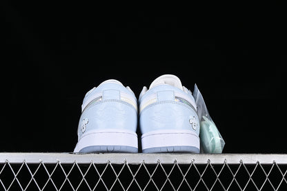 Air Jordan Retro 1 Low White/Baby Blue