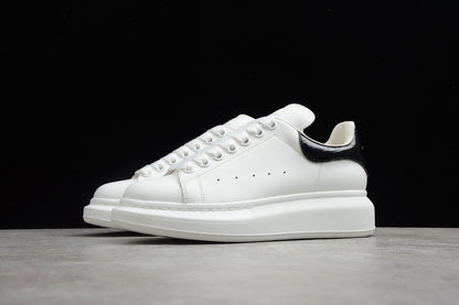 Alexander McQueen Oversized White-Gloss Black