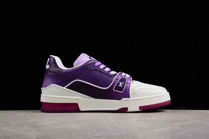 Louis Vuitton Trainer Fade Purple White