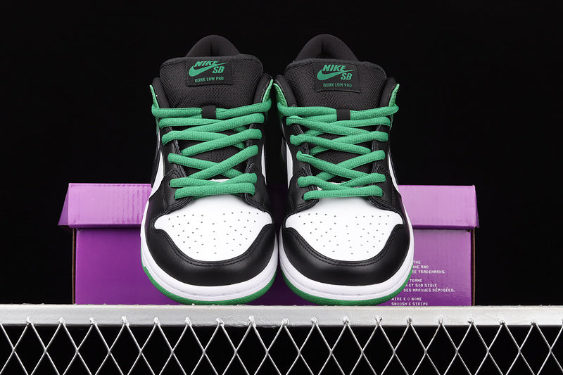 SB Dunk Low Pro Classic Green Sample White-Black