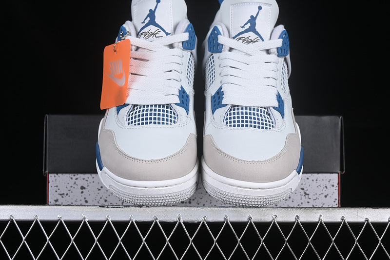 Air Jordan Retro 4 Military Blue 2024/Neutral Grey