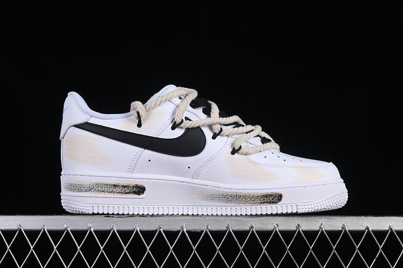 Air Force One Low 07 White/Black-Brown