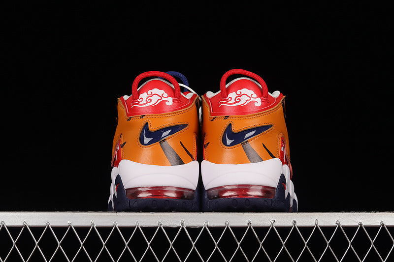 Air More Uptempo 96 QS Varsity Red/Orange-White