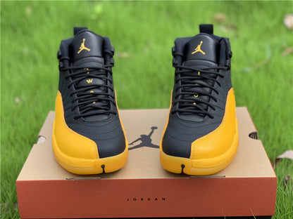 Air Jordan Retro 12 Black/University Yellow