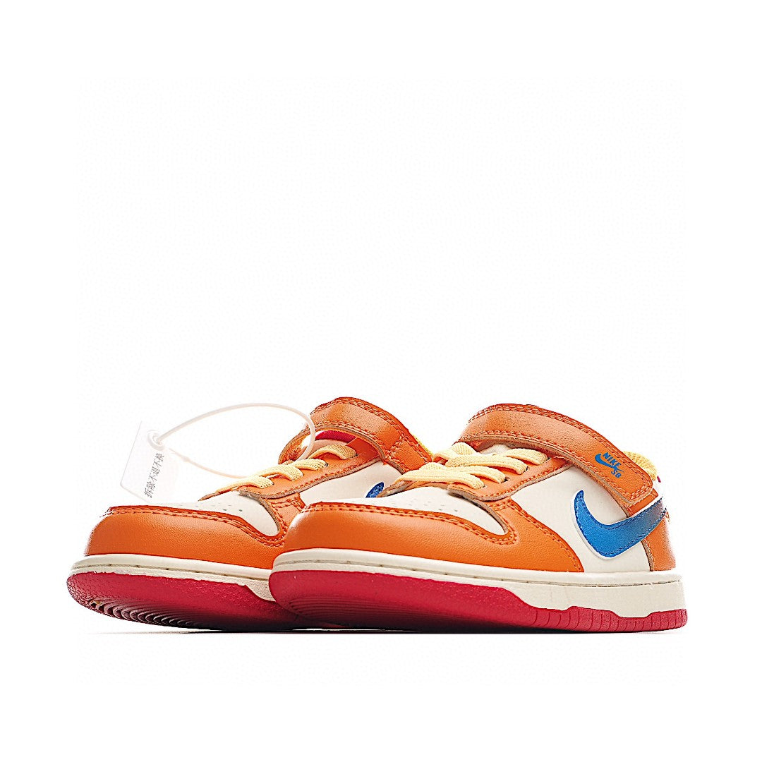 Kids Nike Dunk Low Hot Curry Game Royal