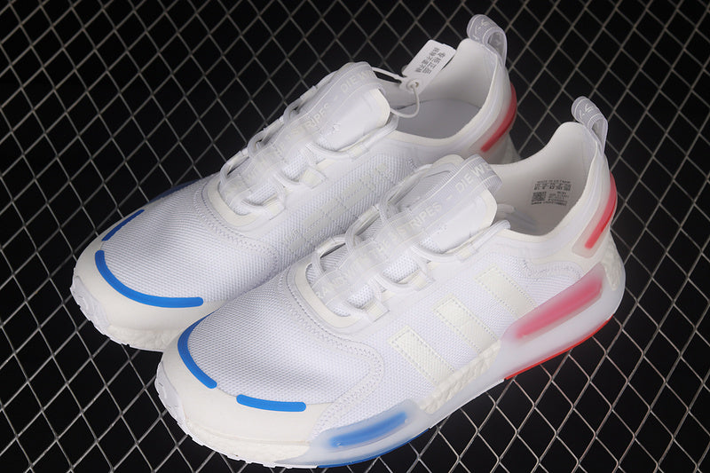 Adidas NMD V3 Cloud White-Blue-Red