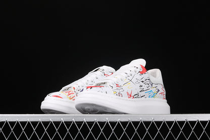 Alexander McQueen Sole White-Graffiti