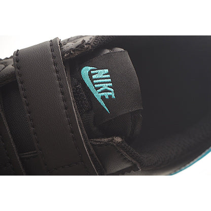 Kids Nike Baby Cortez  Black Turquoise