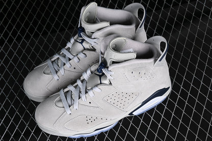 Air Jordan Retro 6 Georgetown Grey-Black