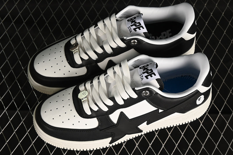 BAPE Bapesta Os Ladies 'White Black'