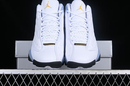 Air Jordan Retro 13 White/Blue Grey-Black