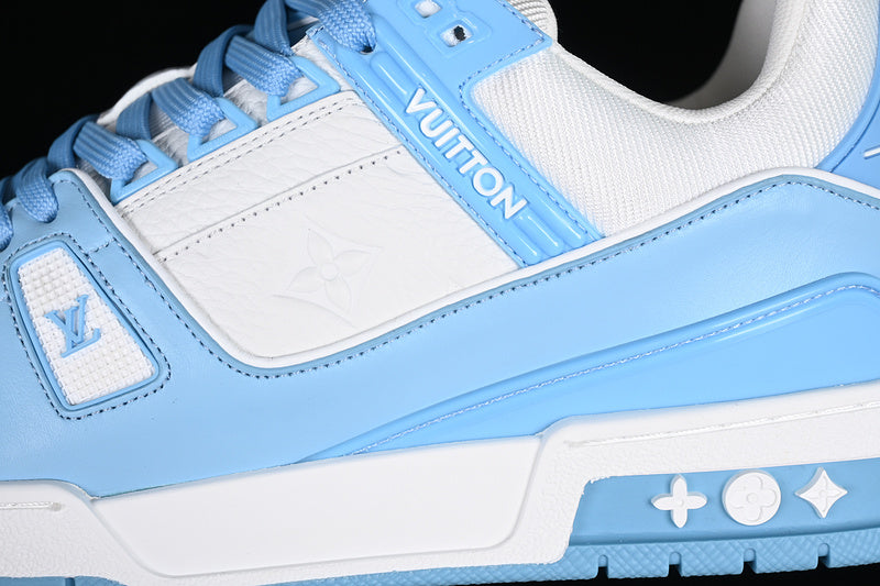 Louis Vuitton Trainer Baby Blue-White