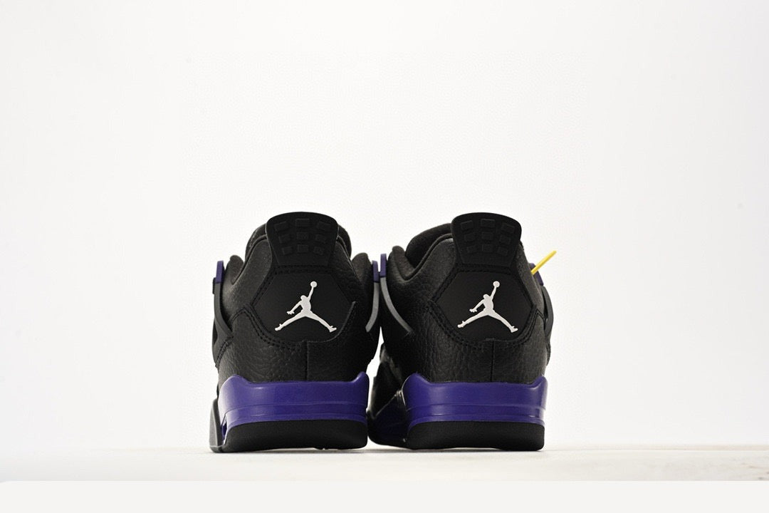 Kids Air Jordan Retro 4 'Thunder Purple'