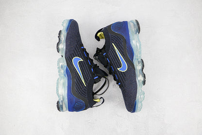 Air Vapormax 2021 Flyknit Obsidian/Light Lemon-Twist/Racer Blue-Black