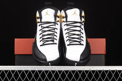 Air Jordan Retro 12 Royalty White/Black Metallic Gold