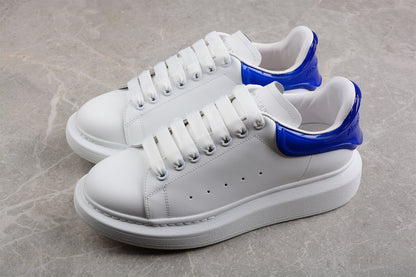 Alexander McQueen Oversized White-Gloss Blue