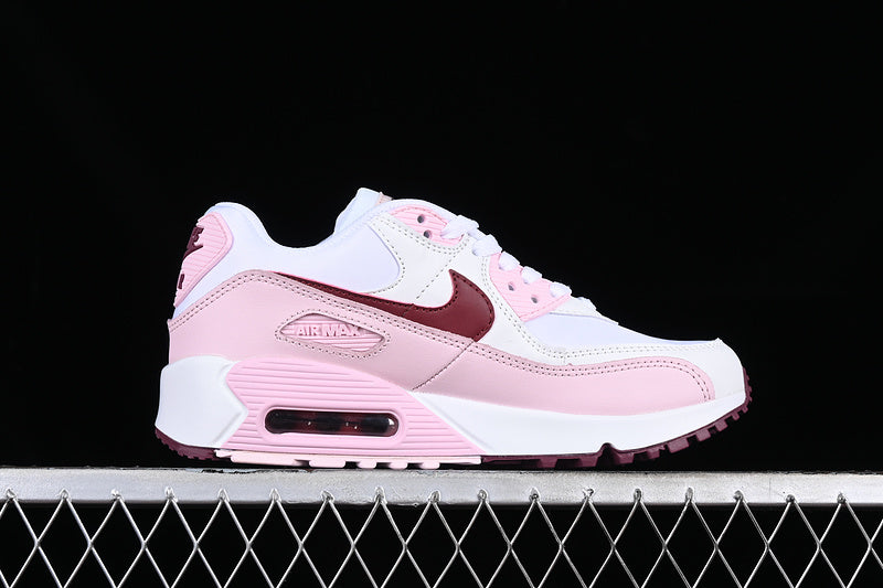 Air Max 90 White/Pink-Red