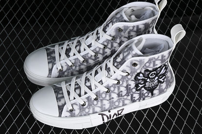 Dior And Shawn B23 High Top Bee Embroidery