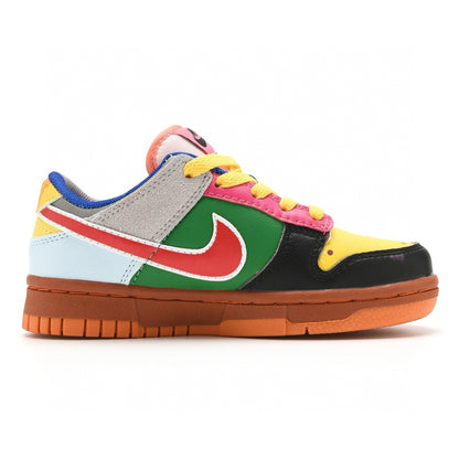 Kids Nike Dunk Low Super Mario