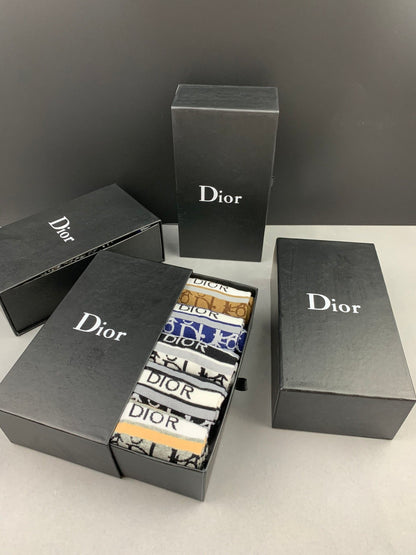 Christian Dior Mid Socks 5 Pack