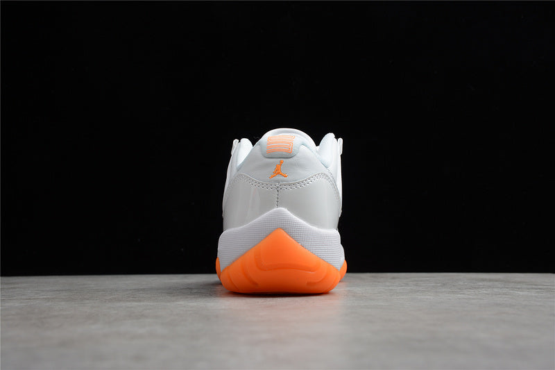 Air Jordan Retro 11 Low White/Bright Citrus