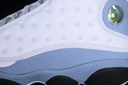 Air Jordan Retro 13 White/Blue Grey-Black