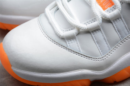 Air Jordan Retro 11 Low White/Bright Citrus