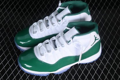 Air Jordan Retro 11 White-Green