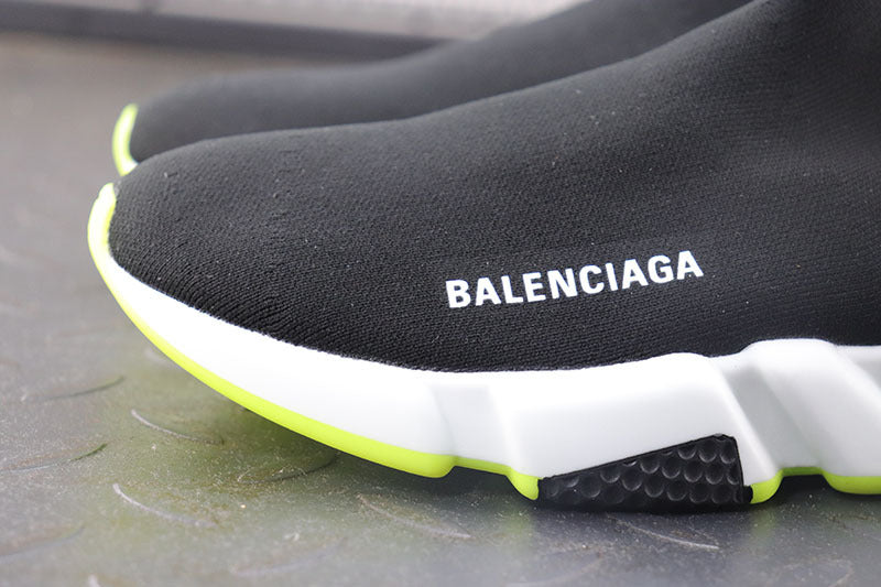 Balenciaga Speed 2.0 Black-White-Neon Green