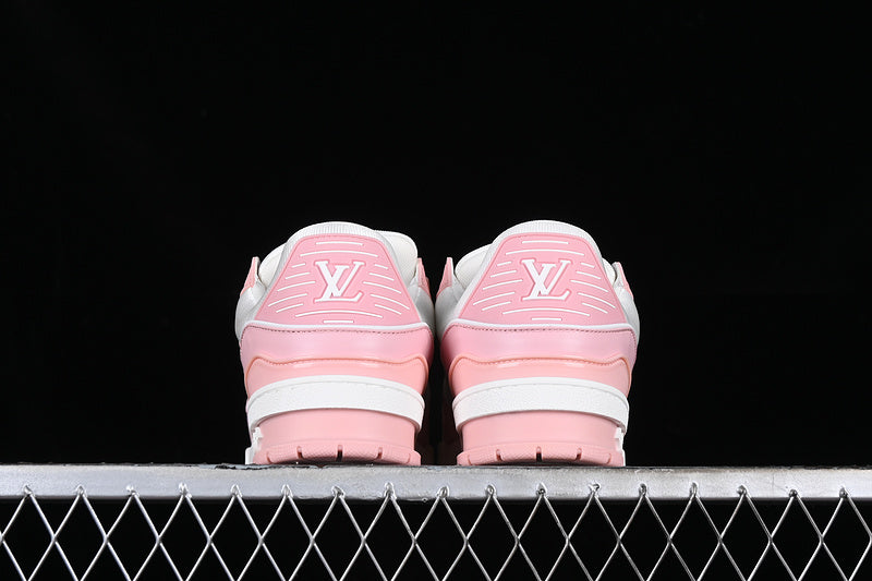 Louis Vuitton Trainer Pink Rose-White