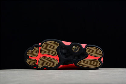 Air Jordan Retro 13 Low X Clot Infra Bred Black-Infrared