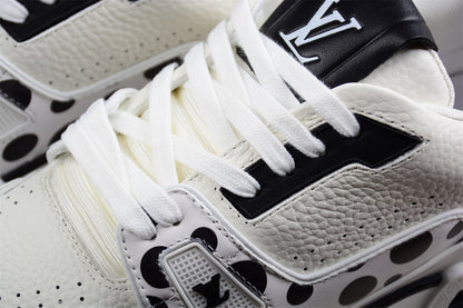 Louis Vuitton X Trainer Yayoi Kusama Black White