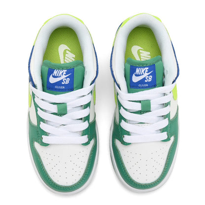 Kids Nike Dunk Low Stadium Green Game Royal