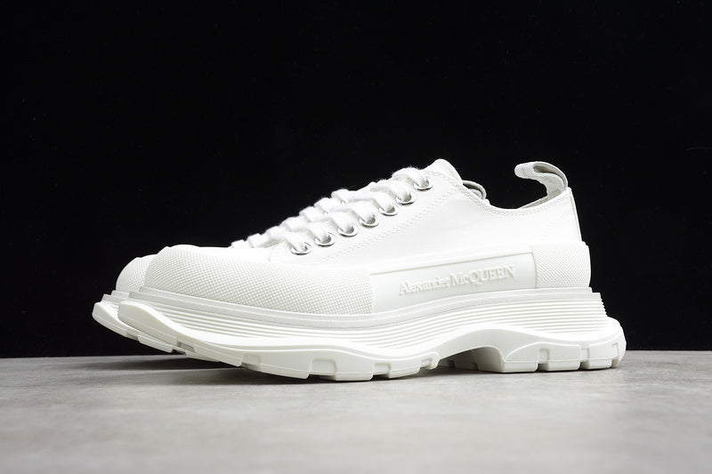 Alexander McQueen Tread Slick Low Lace Up White