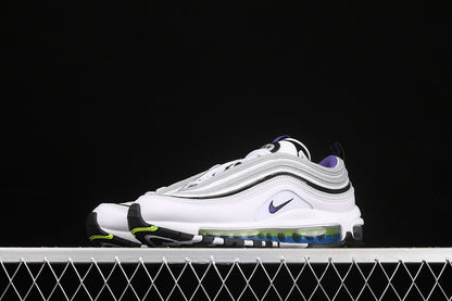 Air Max 97 X Kaomoji White/Black/Signal Blue-Court Purple