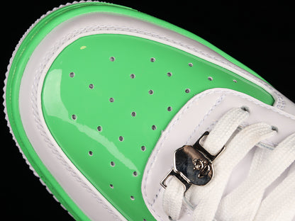 BAPE Bapesta  'White Green'