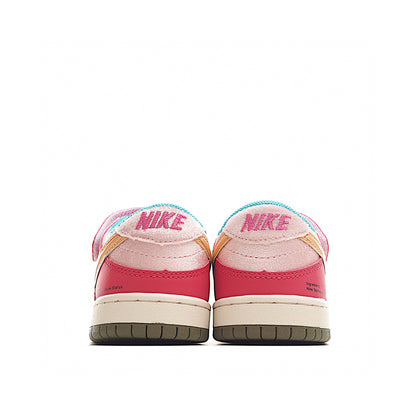 Kids Nike Dunk Low Social Status Free Lunch Strawberry Milk