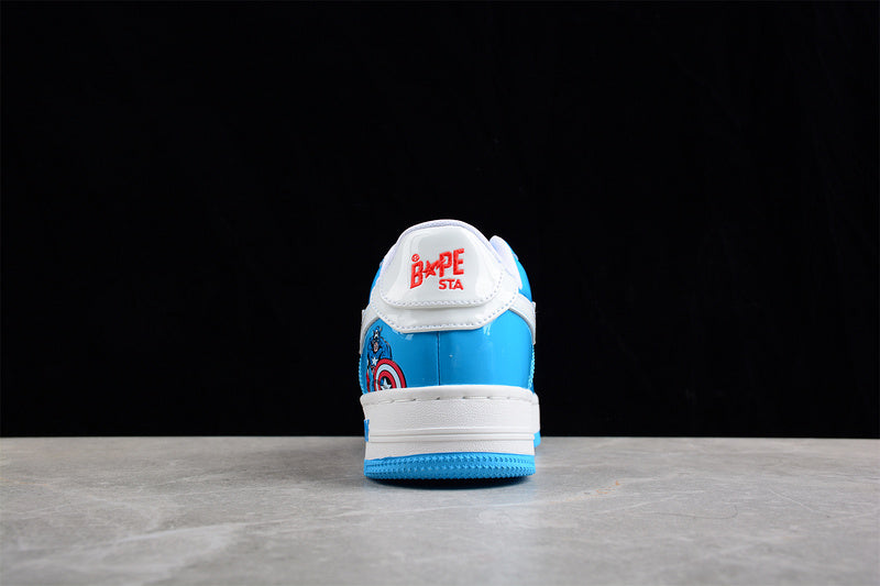 BAPE Bapesta X Marvel 'Comics Captain America'