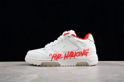 Off-White Out Of Office OOO  For Walking White White Red FW21