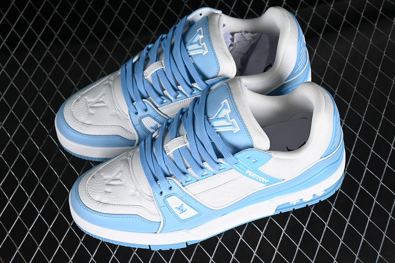 Louis Vuitton Trainer Baby Blue-White