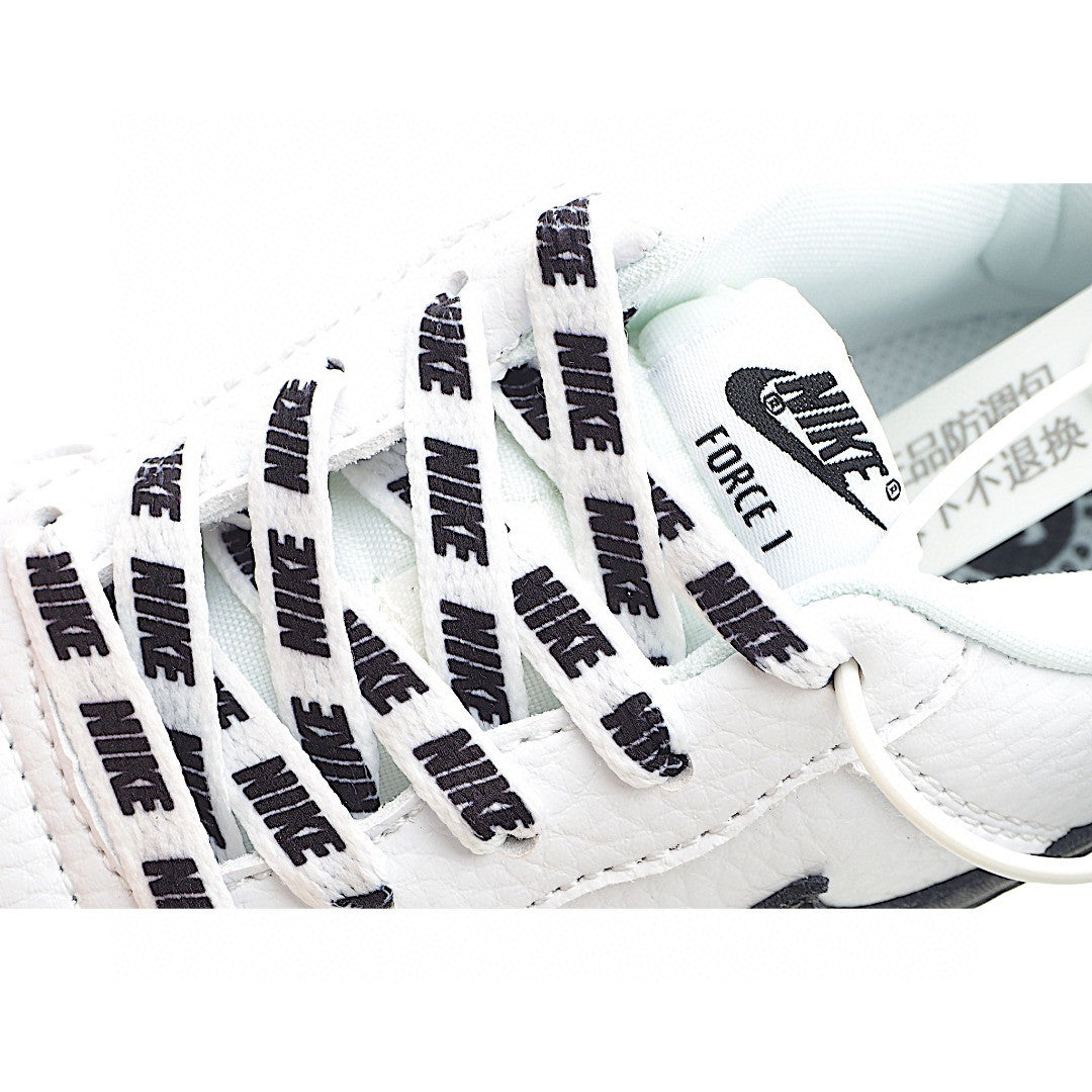 Kids Nike Air Force One White Black