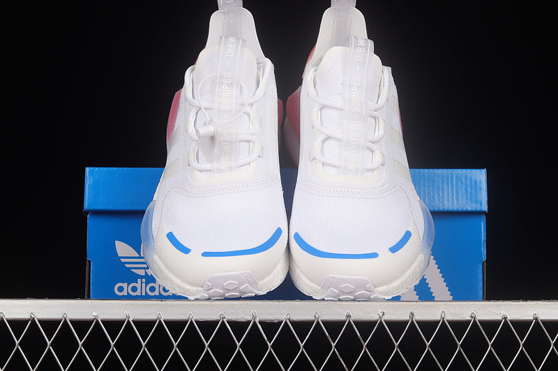 Adidas NMD V3 Cloud White-Blue-Red