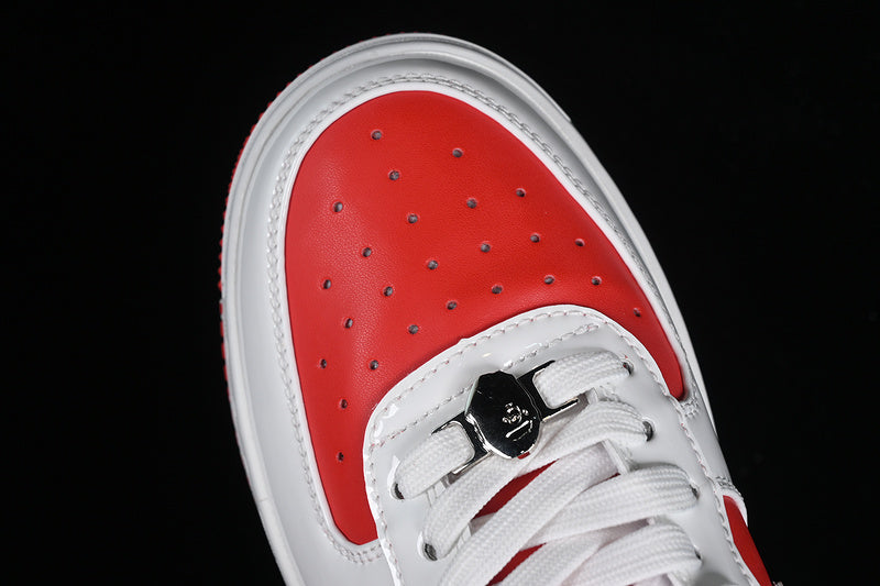 BAPE Bapesta #6 'Patent Leather Pack - Red'